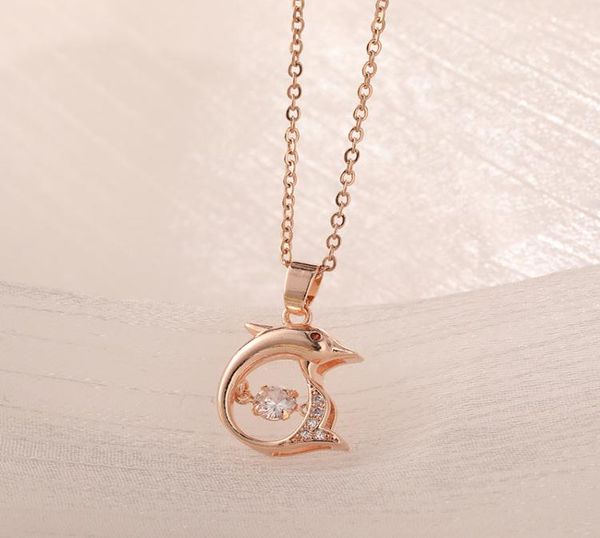 korean version of the smart little dolphin pendant necklaces women ins net red temperament fashion necklace7999416, Silver
korean version of the smart little dolphin pendant necklaces women ins net red temperament fashion necklace7999416, Silver