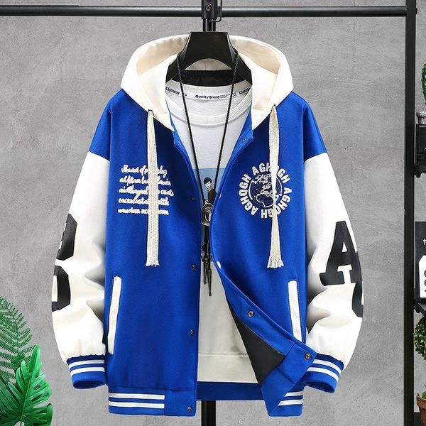 mens jackets hooded jacket letter shape embroidery baseball uniform autumn couple bf coat trend street club men 230731, Black;brown
mens jackets hooded jacket letter shape embroidery baseball uniform autumn couple bf coat trend street club men 230731, Black;brown