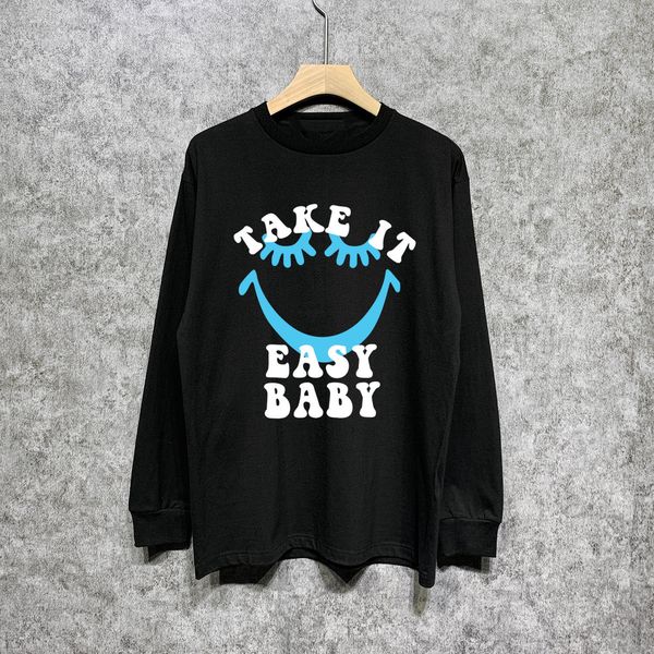 brand long sleeve men women shirt designer t shirts men shirts printed 100% cotton casual tees luxury hip hop shirts 7 colors s-2xl, White;black
brand long sleeve men women shirt designer t shirts men shirts printed 100% cotton casual tees luxury hip hop shirts 7 colors s-2xl, White;black