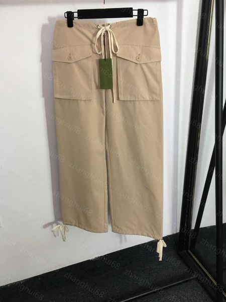 23ss womens designer clothing designer skirts drawstring waist overalls high-waisted wide-leg pants drawstring bottoms women clothes, Black
23ss womens designer clothing designer skirts drawstring waist overalls high-waisted wide-leg pants drawstring bottoms women clothes, Black