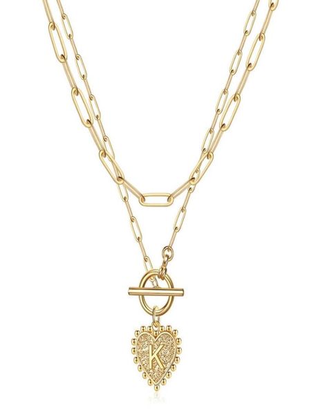 chains jacoso gold initial layered paperclip chain necklaces set for women heart letter engraved pendan chork necklace gifts3960674, Silver
chains jacoso gold initial layered paperclip chain necklaces set for women heart letter engraved pendan chork necklace gifts3960674, Silver
