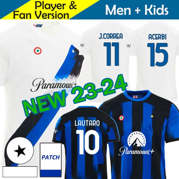 23 24 maglia inters milans soccer jerseys kid kit calcio 2023 2024 football shirt fan player versio gosens dzeko lautaro j.correa calhanoglu, Black;yellow
23 24 maglia inters milans soccer jerseys kid kit calcio 2023 2024 football shirt fan player versio gosens dzeko lautaro j.correa calhanoglu, Black;yellow