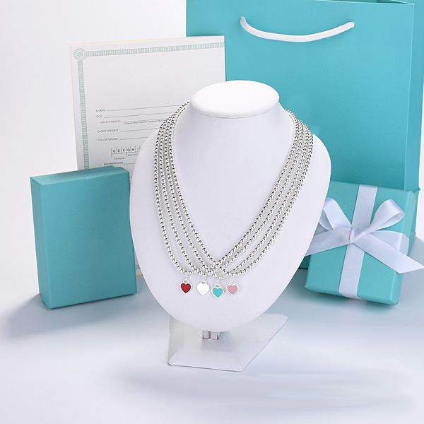 classic love pendant necklace for women designer engagement jewelry festival gift heart shaped ball t-series collar chain fashion trinkets, Silver
classic love pendant necklace for women designer engagement jewelry festival gift heart shaped ball t-series collar chain fashion trinkets, Silver