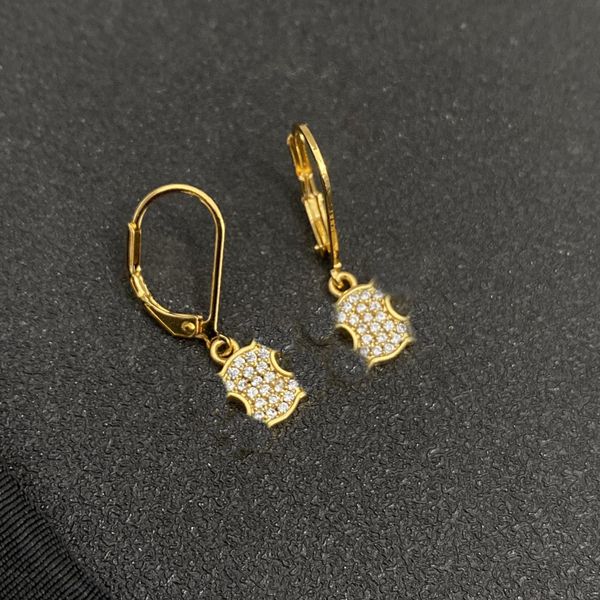 designer celinity earrings luxury stud women charm triomphe earring fashion accessories retro jewelry h036, Golden
designer celinity earrings luxury stud women charm triomphe earring fashion accessories retro jewelry h036, Golden