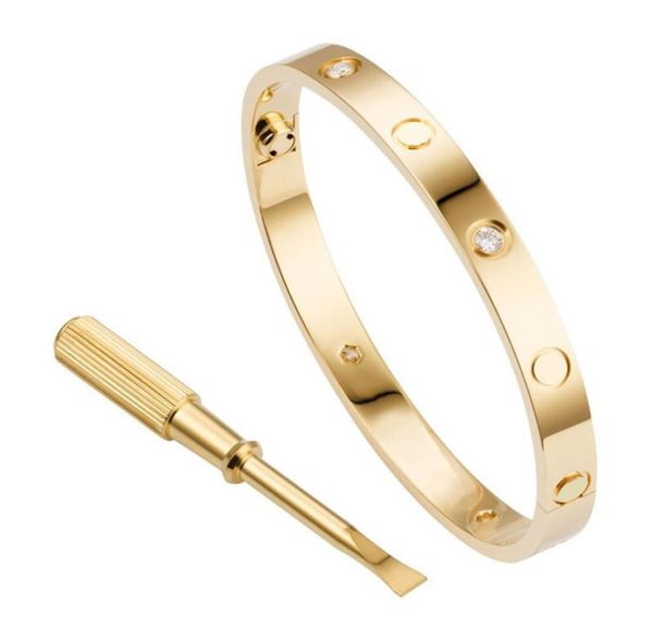 high edition screw style love bangles bracelets for women men 4 cz stones designer screwdriver bracelet gold silver color 316l tit6014703, Black
high edition screw style love bangles bracelets for women men 4 cz stones designer screwdriver bracelet gold silver color 316l tit6014703, Black