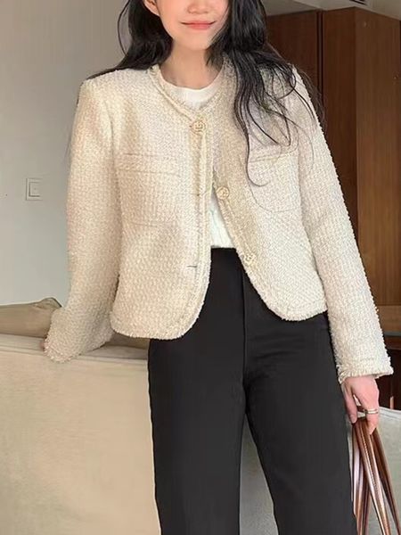 womens jackets temperament ladies jackets for women ropa mujer oneck longs leeve short coat korean fashion vintage elegant coats 230729, Black;brown
womens jackets temperament ladies jackets for women ropa mujer oneck longs leeve short coat korean fashion vintage elegant coats 230729, Black;brown