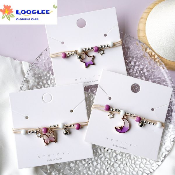versatile student friend handicraft bracelet purple butterfly bracelet female sweet fairy, Golden;silver
versatile student friend handicraft bracelet purple butterfly bracelet female sweet fairy, Golden;silver