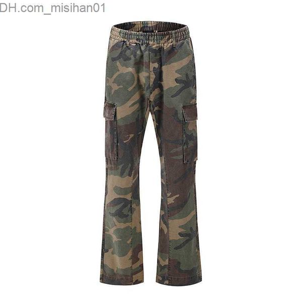 men's pants harajuku men's overalls camouflage casual small trousers loose multi pocket street clothing denim hip-hop flash pants, Black
men's pants harajuku men's overalls camouflage casual small trousers loose multi pocket street clothing denim hip-hop flash pants, Black