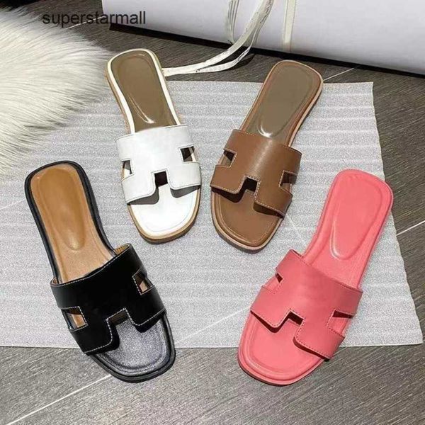 designer oran slides classics women slipper leather flat lady summer beach 8h6k, Black
designer oran slides classics women slipper leather flat lady summer beach 8h6k, Black