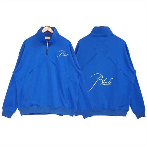 rhlimited rhude hoodie fashion brand sweater letter stand collar embroidery fashion pullover sweater terry material, Black
rhlimited rhude hoodie fashion brand sweater letter stand collar embroidery fashion pullover sweater terry material, Black