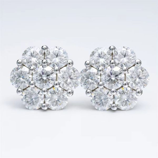 cluster flower moissanite earrings men hiphop 925 sterling silver moissanite stud earrings women, Golden;silver
cluster flower moissanite earrings men hiphop 925 sterling silver moissanite stud earrings women, Golden;silver