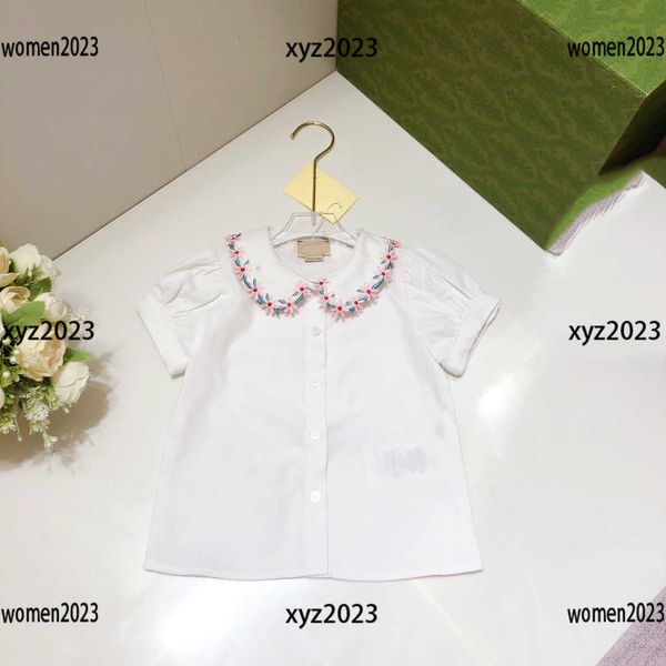 2023 kids clothing baby flower collar shirt blouses summer fashion products embroidered flowers at the neckline shirt size 100-160 cm, White;black
2023 kids clothing baby flower collar shirt blouses summer fashion products embroidered flowers at the neckline shirt size 100-160 cm, White;black