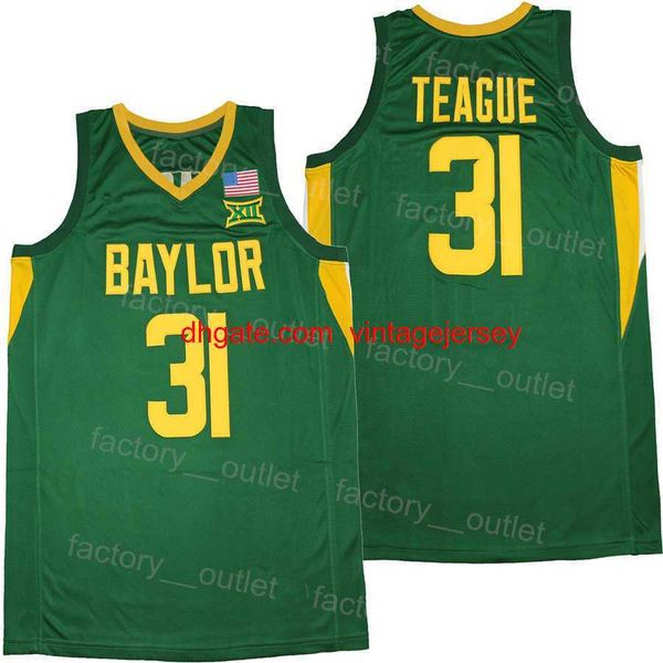 ncaa basketball baylor college 31 macio teague jersey men all stitched team color green for sport fans hiphop breathable hip hop pure cotton, Black
ncaa basketball baylor college 31 macio teague jersey men all stitched team color green for sport fans hiphop breathable hip hop pure cotton, Black