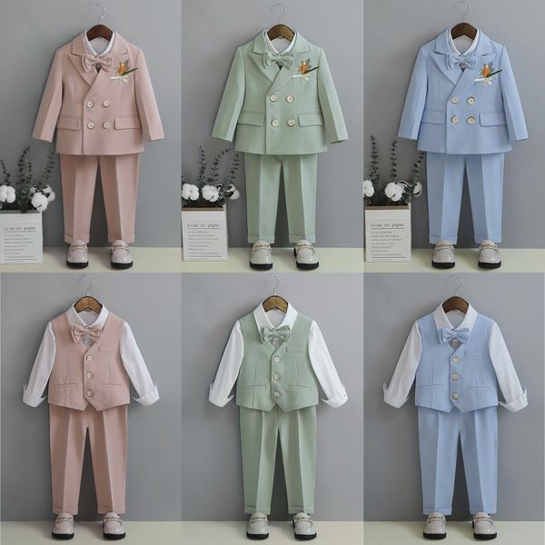 clothing sets child fomal dress suit set british style baby boys wedding birthday party performance costume kids blazer pants bowtie clothes, White
clothing sets child fomal dress suit set british style baby boys wedding birthday party performance costume kids blazer pants bowtie clothes, White