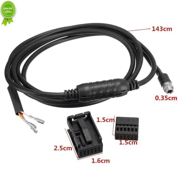 new car aux auxiliary wire 3.5mm 12pin black audio female music cable for bmw e60 e63 5 6 series 550i 520d 525d 525xd 530d 530xd
new car aux auxiliary wire 3.5mm 12pin black audio female music cable for bmw e60 e63 5 6 series 550i 520d 525d 525xd 530d 530xd