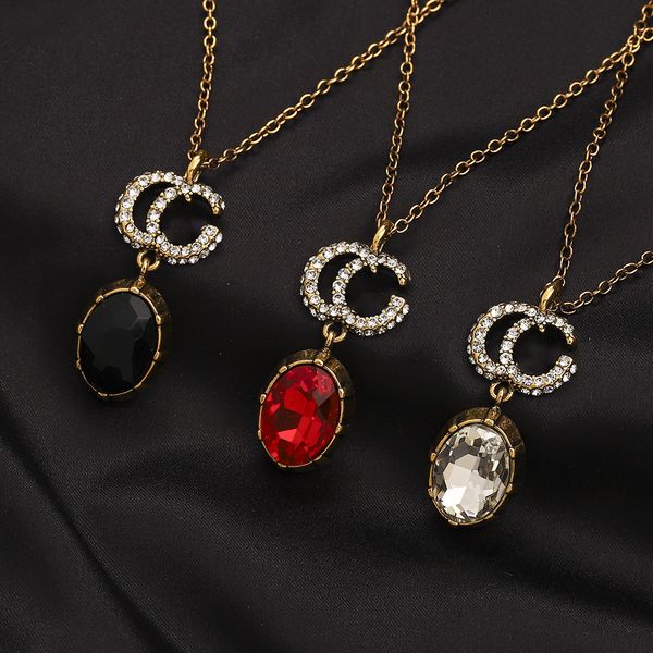 luxury fashion style designer g letter necklaces brand letter gem pendant chains necklaces jewelry accessory wedding gifts, Silver
luxury fashion style designer g letter necklaces brand letter gem pendant chains necklaces jewelry accessory wedding gifts, Silver