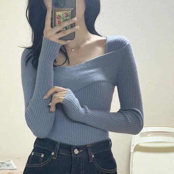 pullover white jersey sweater mujer slim solid blue irregular sweaters 2023 shirts for women long sleeve knitting tshirt p230331, Black
pullover white jersey sweater mujer slim solid blue irregular sweaters 2023 shirts for women long sleeve knitting tshirt p230331, Black