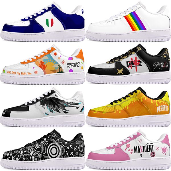 DIY shoes winter Glossy white autumn mens Leisure shoes one for men women platform casual sneakers Classic cartoon graffiti trainers comfortable sports 103394
DIY shoes winter Glossy white autumn mens Leisure shoes one for men women platform casual sneakers Classic cartoon graffiti trainers comfortable sports 103394