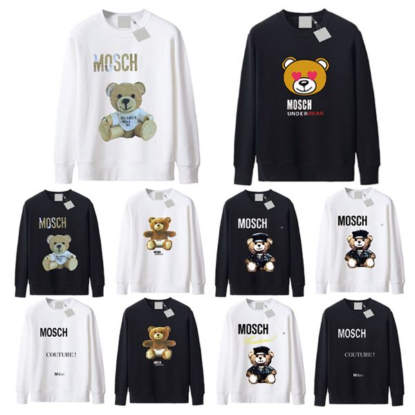 men's designers hoodies bear sweatshirt hoodie sweatshirt print 2023ss sweater sports couple fashion pullover shirt round neck comforta, Black;brown
men's designers hoodies bear sweatshirt hoodie sweatshirt print 2023ss sweater sports couple fashion pullover shirt round neck comforta, Black;brown