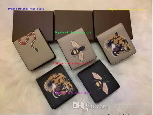 men animal short wallet leather black snake tiger bee wallets women long style luxury purse wallet card holders with gift box quality, Red;black
men animal short wallet leather black snake tiger bee wallets women long style luxury purse wallet card holders with gift box quality, Red;black