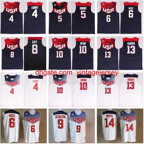 2014 usa basketball jersey dream team eleven 4 stephen curry 5 thompson 6 derrick rose 10 kyrie irving james harden kevin durant national, Black
2014 usa basketball jersey dream team eleven 4 stephen curry 5 thompson 6 derrick rose 10 kyrie irving james harden kevin durant national, Black