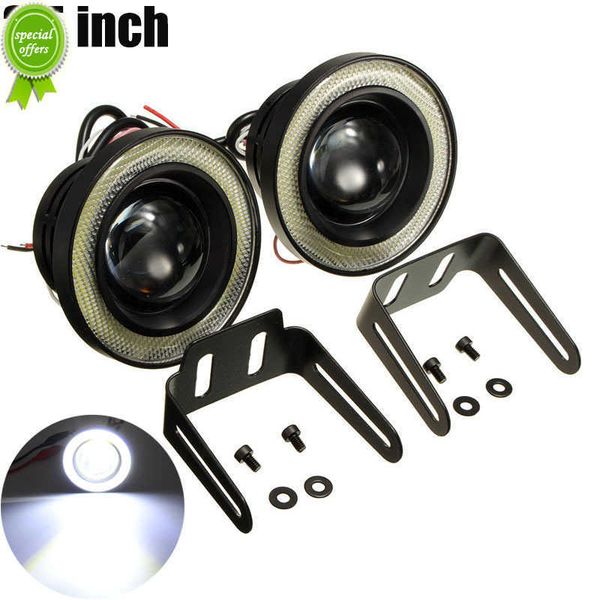 new 1 pair drl white angel eye driving signal bulbs daytime running light part 3.5 inch 12v car cob 1200lm 30w light led fog lamp
new 1 pair drl white angel eye driving signal bulbs daytime running light part 3.5 inch 12v car cob 1200lm 30w light led fog lamp