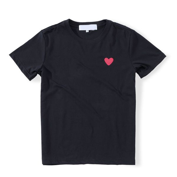 shirt cdg fashion t mens play designer red heart shirt commes casual women shirts des badge garcons high quanlity tshirts cotton embroidery, White;black
shirt cdg fashion t mens play designer red heart shirt commes casual women shirts des badge garcons high quanlity tshirts cotton embroidery, White;black