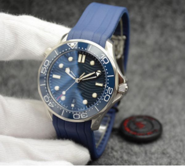 42mm automatic mechanical outdoor men's watch blue dial rubber strap rotatable bezel transparent case back 2023 wristwatch designer, Slivery;brown
42mm automatic mechanical outdoor men's watch blue dial rubber strap rotatable bezel transparent case back 2023 wristwatch designer, Slivery;brown