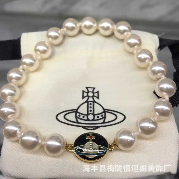 western empress dowager saturn pearl bracelet female vivian same style enamel french net red fashion handwear, Golden;silver
western empress dowager saturn pearl bracelet female vivian same style enamel french net red fashion handwear, Golden;silver