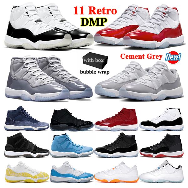 basketball shoes with box jumpman 11 low men women 11s cherry midnight navy cool cement grey concord bred dmp yellow snakeskin mens trainers, Black
basketball shoes with box jumpman 11 low men women 11s cherry midnight navy cool cement grey concord bred dmp yellow snakeskin mens trainers, Black