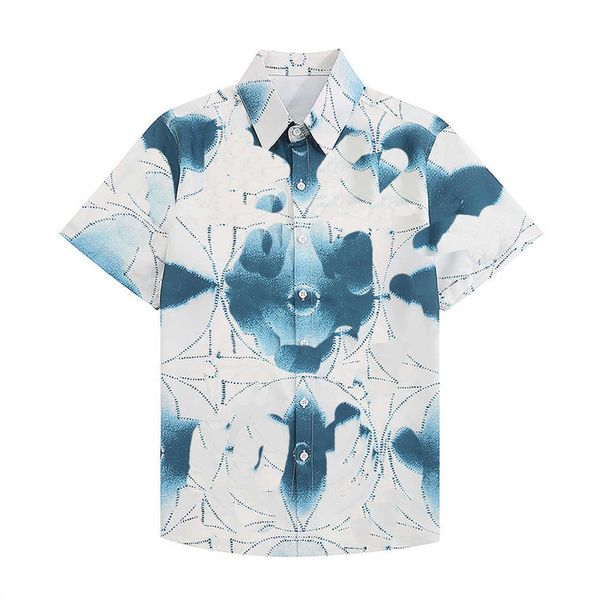2023 fashion summer designer men casual shirts short sleeve hawaiian beach loose shirts, White;black
2023 fashion summer designer men casual shirts short sleeve hawaiian beach loose shirts, White;black