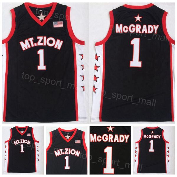 high school 1 t-mac basketball jersey mount zion christian tracy mcgrady college for sport fans university team black pure cotton embroidery
high school 1 t-mac basketball jersey mount zion christian tracy mcgrady college for sport fans university team black pure cotton embroidery