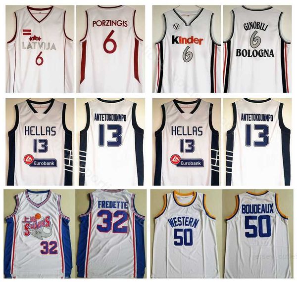college movie basketball 32 jimmer fredette jersey 13 giannis antetokounmpo 6 manu ginobili 6 kristaps porzingis 50 butch boudeaux, Black;red
college movie basketball 32 jimmer fredette jersey 13 giannis antetokounmpo 6 manu ginobili 6 kristaps porzingis 50 butch boudeaux, Black;red