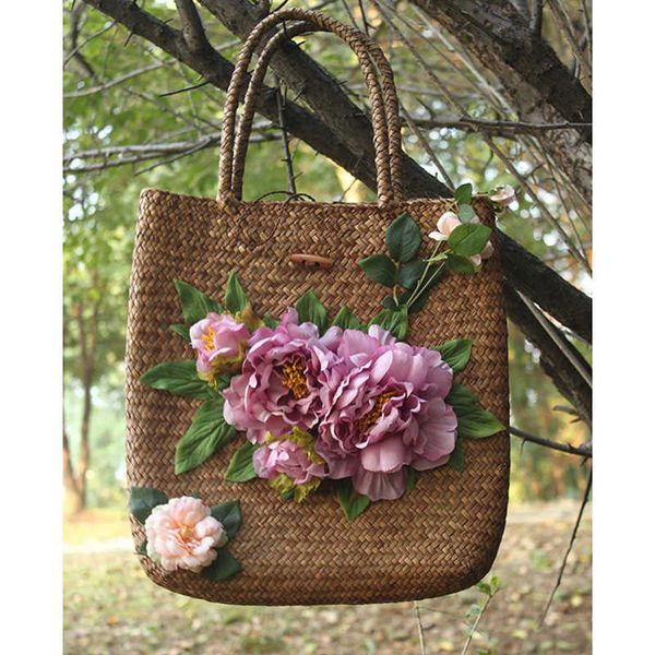 handwoven straw shoulder bag lady holiday beach tote bags floral larger capacity shopping handbag for women 2021 summer new 230401
handwoven straw shoulder bag lady holiday beach tote bags floral larger capacity shopping handbag for women 2021 summer new 230401