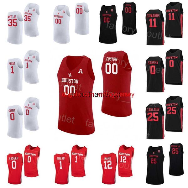 ncaa basketball cougars college 0 marcus sasser jersey 11 kyler edwards 35 fabian white jr 25 josh carlton 4 taze moore 12 tramon mark 1 jam, Black
ncaa basketball cougars college 0 marcus sasser jersey 11 kyler edwards 35 fabian white jr 25 josh carlton 4 taze moore 12 tramon mark 1 jam, Black