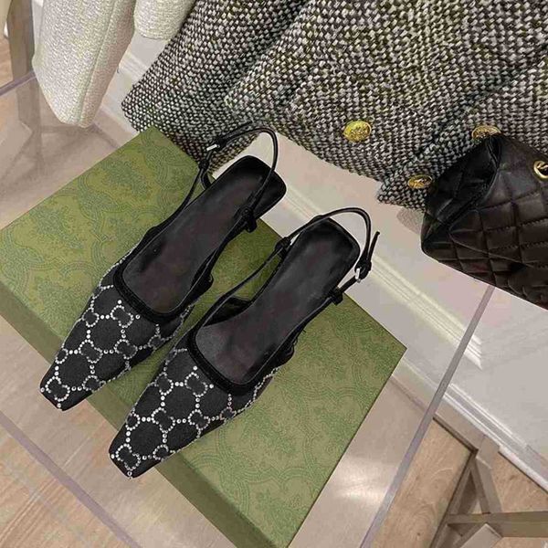 designer 2023 new sling back sandals summer fashion women luxury g rhinestone wedding sandles sliders high heels shoes girls, Black
designer 2023 new sling back sandals summer fashion women luxury g rhinestone wedding sandles sliders high heels shoes girls, Black