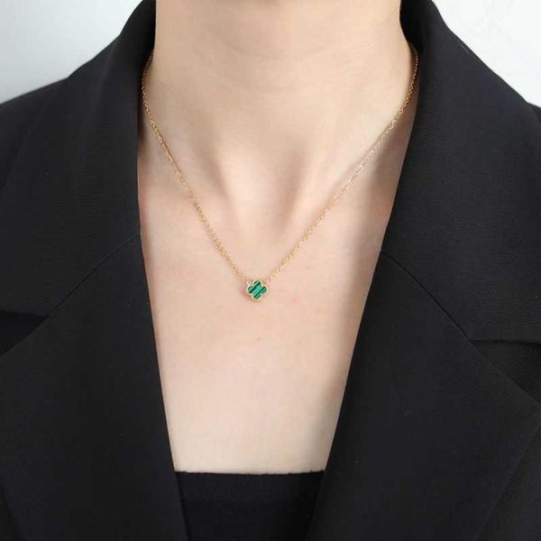 necklace designer four leaf clover pendant lucky four leaf grass titanium steel miniature design colorless high beauty collar chain mini fem, Silver
necklace designer four leaf clover pendant lucky four leaf grass titanium steel miniature design colorless high beauty collar chain mini fem, Silver