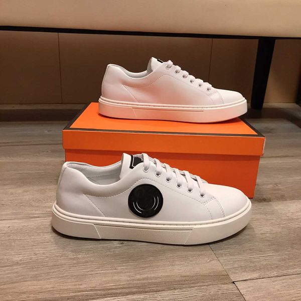 luxury casual shoes men's leather shoes travel leather lace-up sneakers fashion ladies flat shoes running sneakers letters thick soled, Black
luxury casual shoes men's leather shoes travel leather lace-up sneakers fashion ladies flat shoes running sneakers letters thick soled, Black