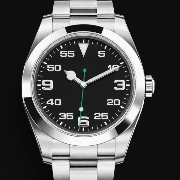 luxury menes watch exp air king series 116900 and 216570 black 40mm dial automatic mechanical movement 316 steel bran designer watches, Slivery;brown
luxury menes watch exp air king series 116900 and 216570 black 40mm dial automatic mechanical movement 316 steel bran designer watches, Slivery;brown
