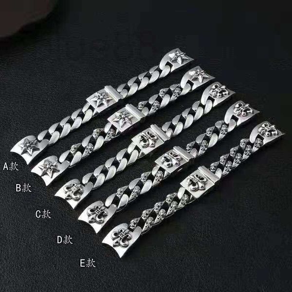 chain designer punk hip hop personality jewelry pure silver six star watch chain men's and women's 2.0 interface thai strap domine, Black
chain designer punk hip hop personality jewelry pure silver six star watch chain men's and women's 2.0 interface thai strap domine, Black