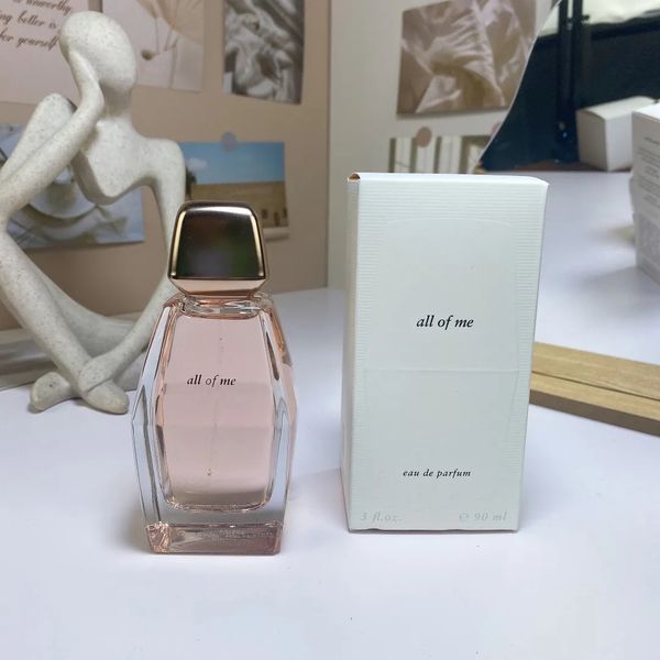 All of Me Perfume 90ml Women Fragrance 3oz Eau De Parfum Long Lasting Smell Brand Edp Woman Lady Girl Perfumes Spray Cologne High Quality Fast Delivery
All of Me Perfume 90ml Women Fragrance 3oz Eau De Parfum Long Lasting Smell Brand Edp Woman Lady Girl Perfumes Spray Cologne High Quality Fast Delivery