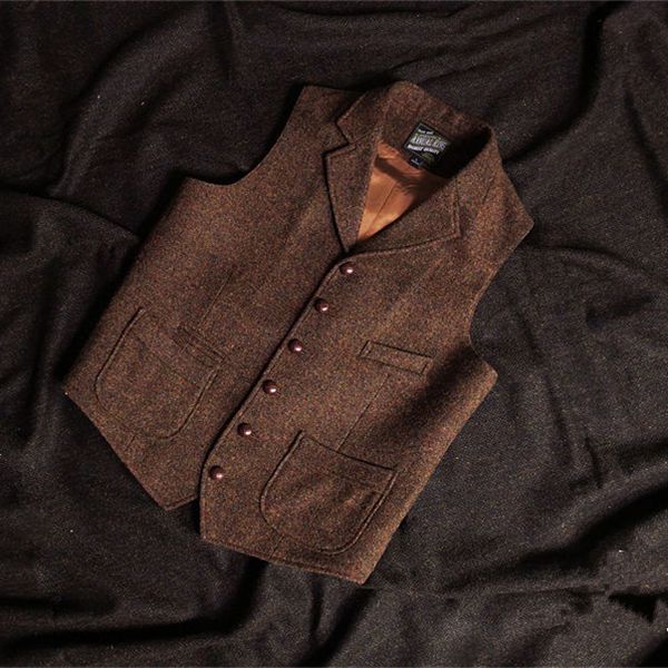 men's vests vest waistcoat steampunk jacket brown for men formal steam punk wool tweed suit male clothings 230331, Black;white
men's vests vest waistcoat steampunk jacket brown for men formal steam punk wool tweed suit male clothings 230331, Black;white