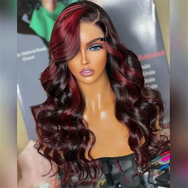 highlight body wave lace front wigs for woman synthetic 99j burgundy lace frontal wig red ombre body wave wig lace front wigsfac, Black
highlight body wave lace front wigs for woman synthetic 99j burgundy lace frontal wig red ombre body wave wig lace front wigsfac, Black