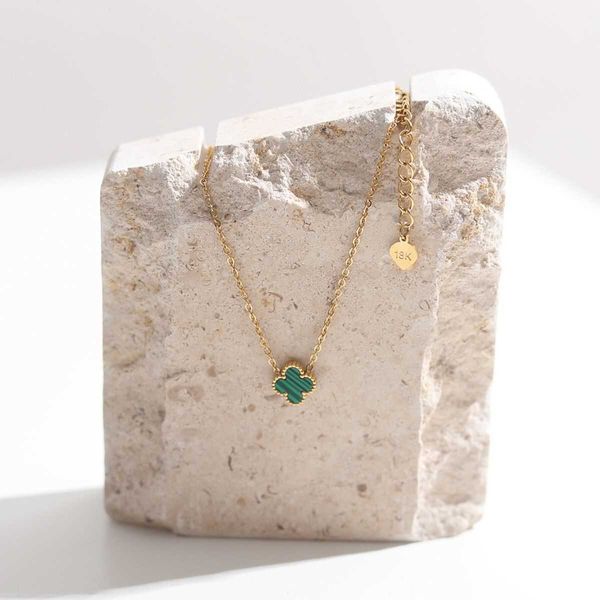 van clover necklace designer four leaf clover pendant sicilian light luxury pendant double sided four leaf grass gold small simple mini luck, Silver
van clover necklace designer four leaf clover pendant sicilian light luxury pendant double sided four leaf grass gold small simple mini luck, Silver