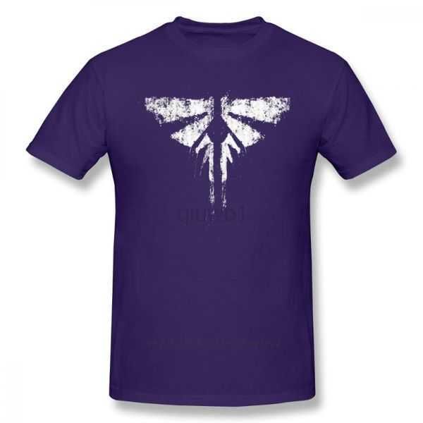 men's t shirts the last of us shirt fireflies t-shirt 3xl cotton tee graphic fashion short-sleeve male funny tshirt 222wi, White;black 
men's t shirts the last of us shirt fireflies t-shirt 3xl cotton tee graphic fashion short-sleeve male funny tshirt 222wi, White;black