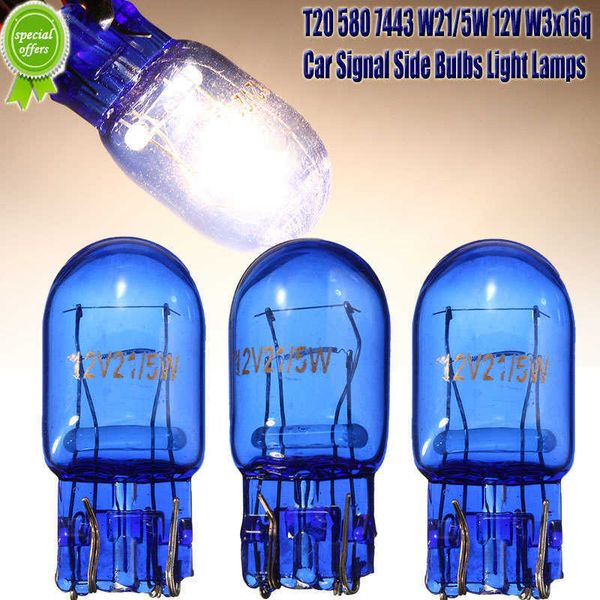 new 1/2/4pcs car halogen sight lamp t20 7443 1891 w21/5w super white t20 natural blue glass w3x16q car slight brake auto lamp
new 1/2/4pcs car halogen sight lamp t20 7443 1891 w21/5w super white t20 natural blue glass w3x16q car slight brake auto lamp