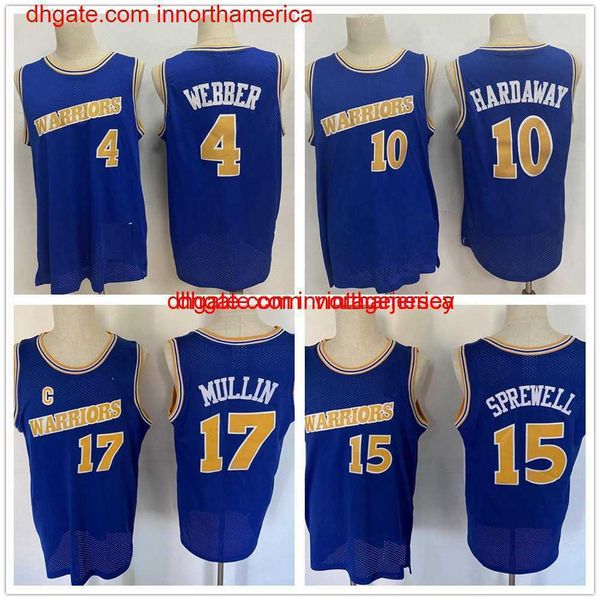 vintage 1993-94 basketball jerseys 10 tim hardaway 4 chris webber 17 mullin 15 latrell sprewell retro rick barry 24 stitched shirts, Black
vintage 1993-94 basketball jerseys 10 tim hardaway 4 chris webber 17 mullin 15 latrell sprewell retro rick barry 24 stitched shirts, Black
