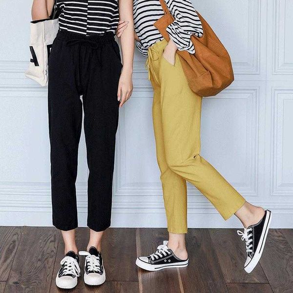 fall linen fabric ankle tied harem pants loose cropped cotton and womens tappered, Black;white
fall linen fabric ankle tied harem pants loose cropped cotton and womens tappered, Black;white