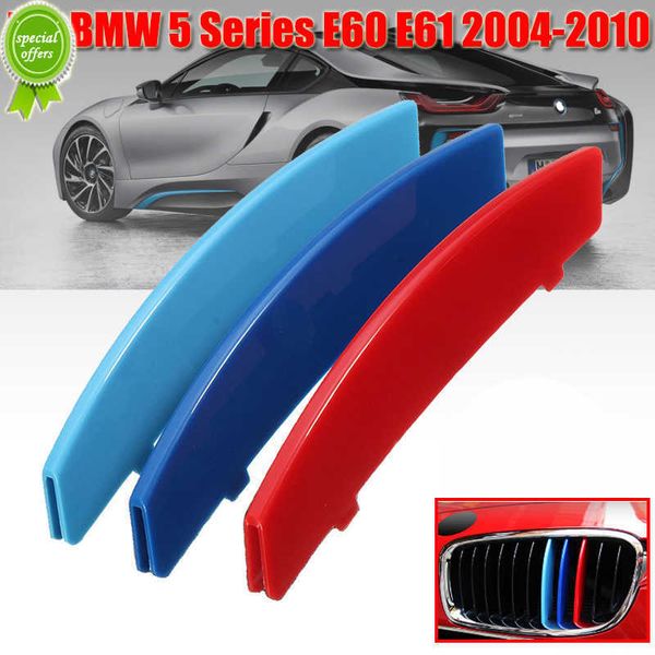 new 3pcs 3 color grille grill cover clip trim front grille card buckle sport trim strips fit for bmw 5 series e60 e61 2004-2010
new 3pcs 3 color grille grill cover clip trim front grille card buckle sport trim strips fit for bmw 5 series e60 e61 2004-2010