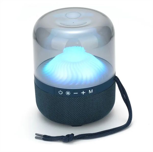 Image of Tg325 Led Colorful Light Portable Speaker Outdoor Party Subwoofer Stereo Fm Wireless Speaker